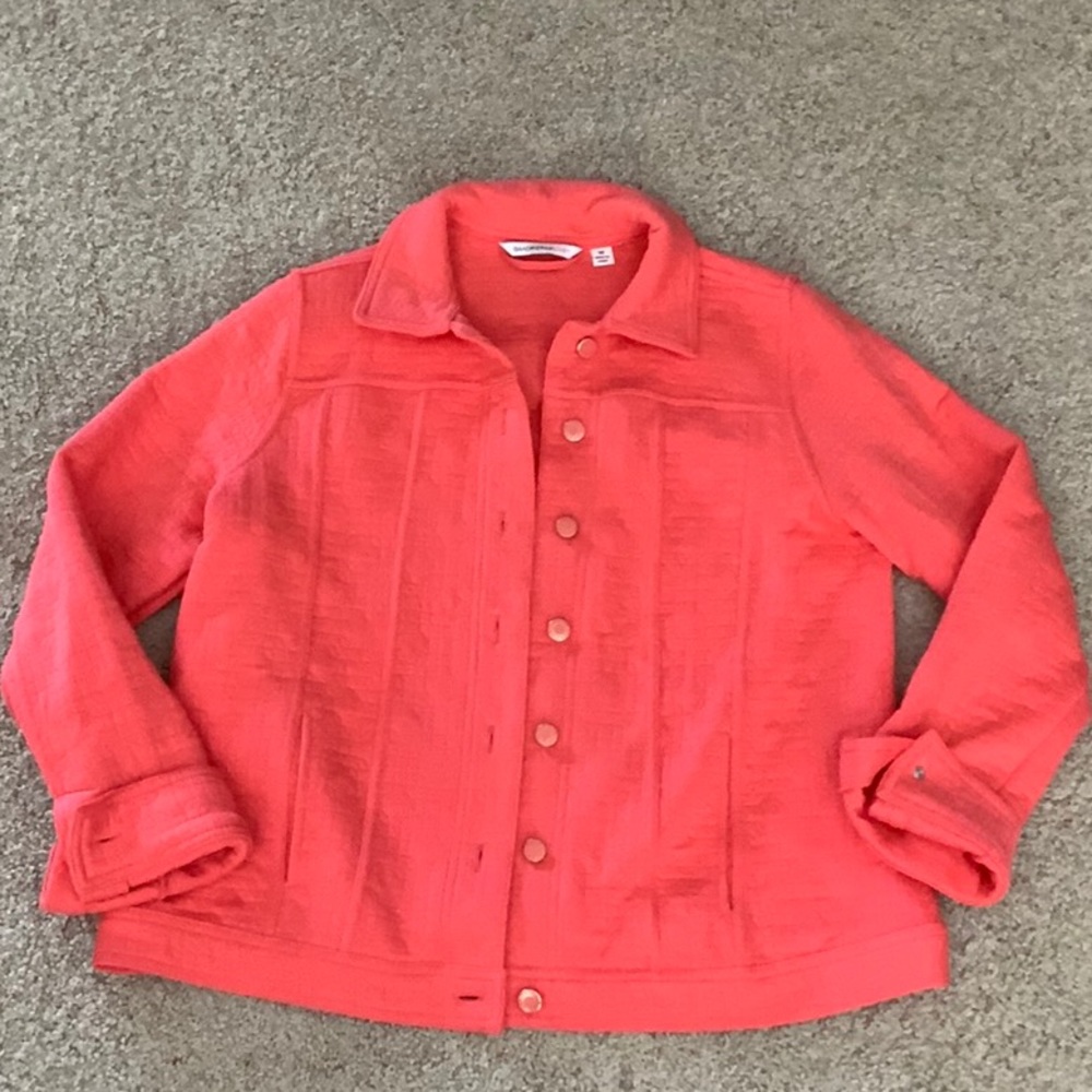 Isaac mizrahi shirt jacket